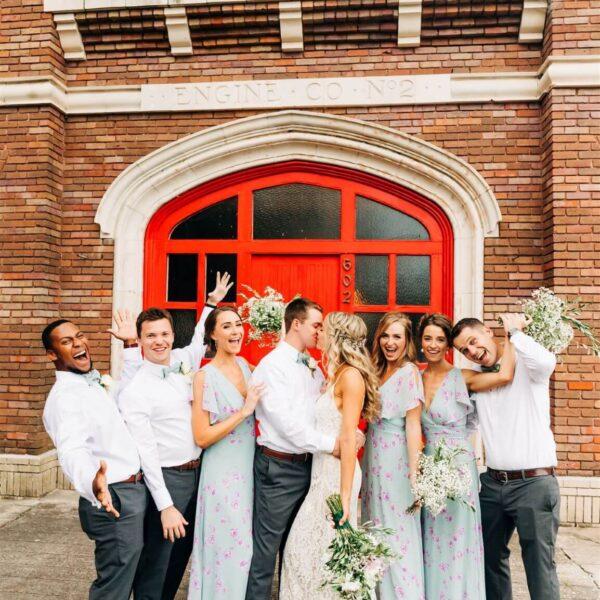 Wedding Bridal Party Pic