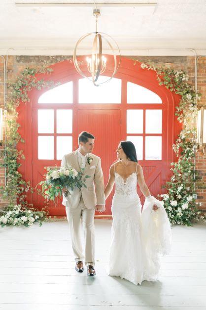 Bride & Groom at Station No 2